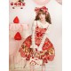 Mademoiselle Pearl Strawberry Cutsew Cardigan Blouses Skirt JSKs and OPs(Reservation/Full Payment Without Shipping)
